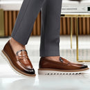 Mocassim Social Masculino com Solado Antiderrapante