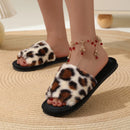Pantufa Feminina Fashion de Pelúcia – Quente, Confortável, Leve e Antiderrapante para Outono e Inverno