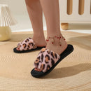 Pantufa Feminina Fashion de Pelúcia – Quente, Confortável, Leve e Antiderrapante para Outono e Inverno