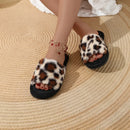 Pantufa Feminina Fashion de Pelúcia – Quente, Confortável, Leve e Antiderrapante para Outono e Inverno