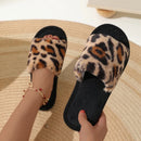 Pantufa Feminina Fashion de Pelúcia – Quente, Confortável, Leve e Antiderrapante para Outono e Inverno